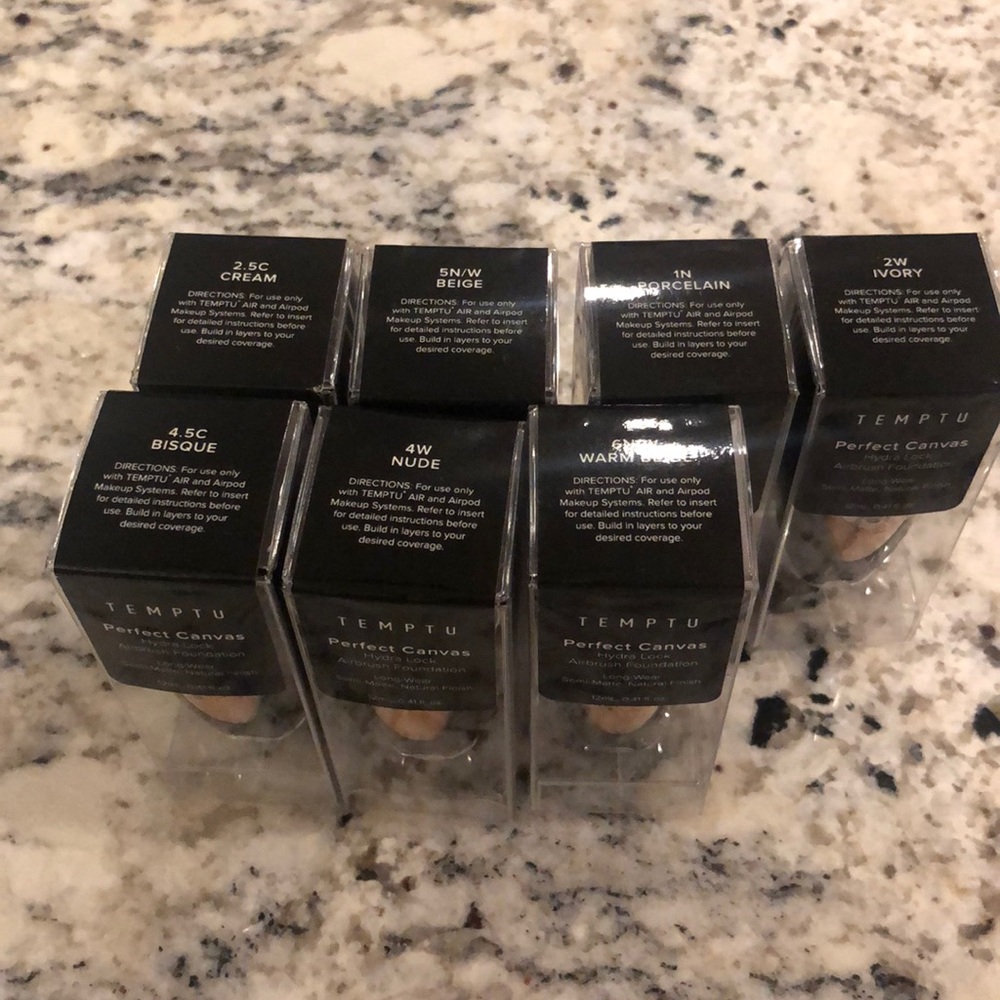 Brand new airbrush pods 2 available champagne